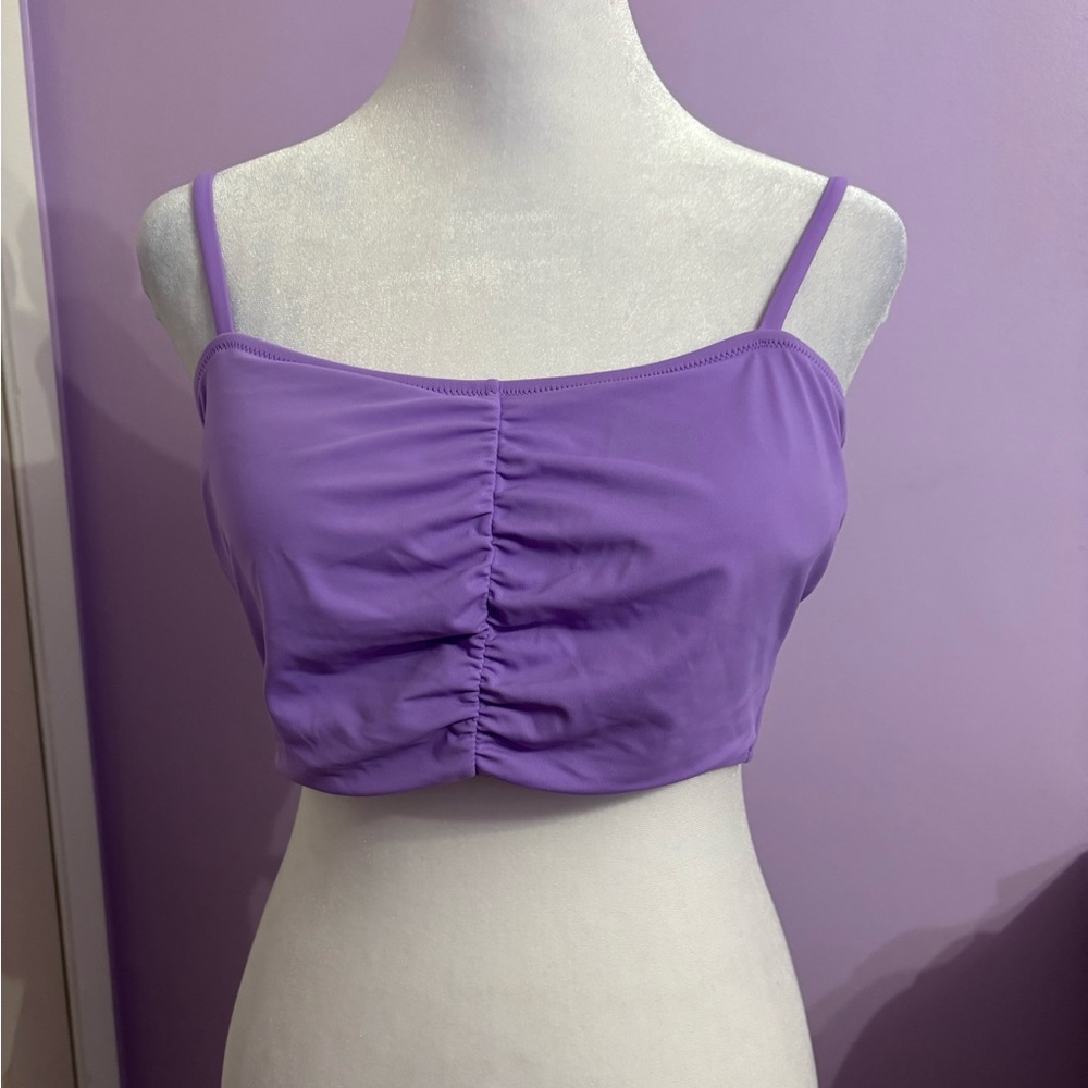 Shade & Shore Purple Bikini Top